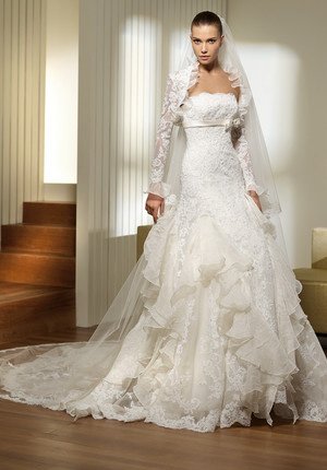 Свадебное платье для венчания
